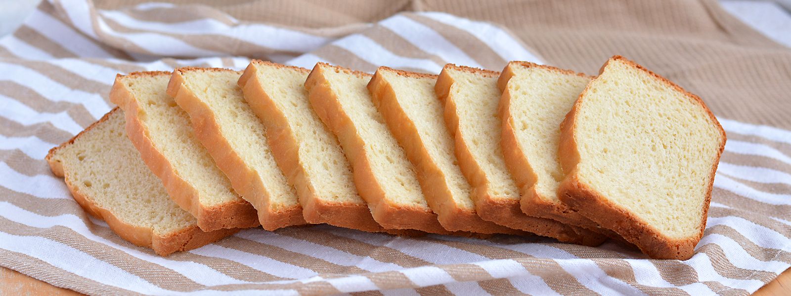 Nadýchaný toastový chlieb